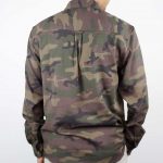 Shirt Long Sleeved Army 2 Layer